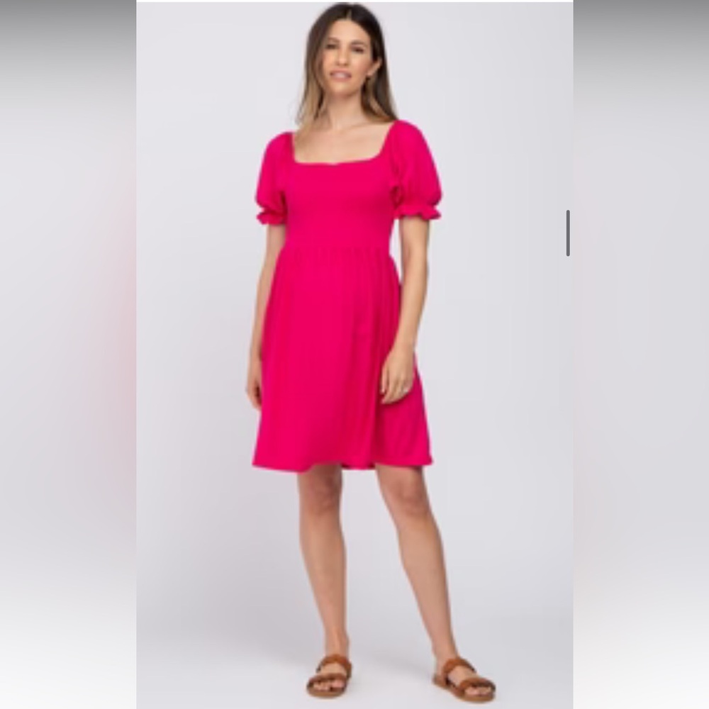 Maternity Pink dress